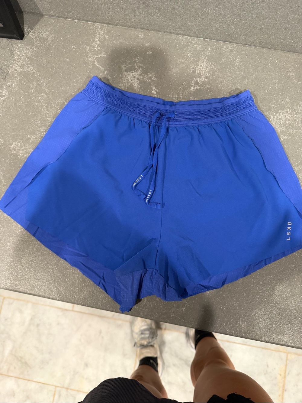 Lskd accelerate 3’ high rise Running Shorts - Royal Blue